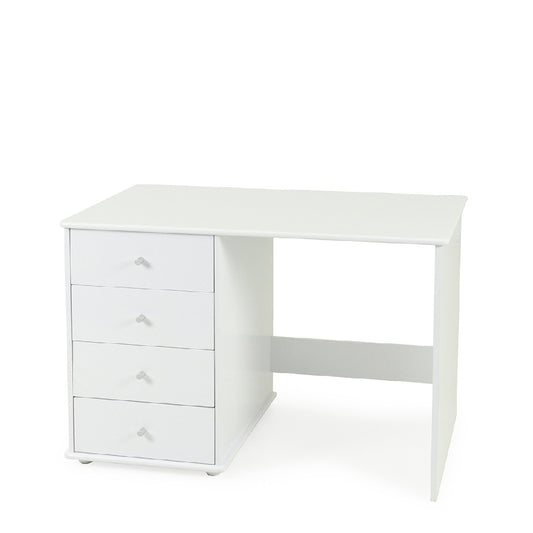 Ablaze 4 Drawer Desk White