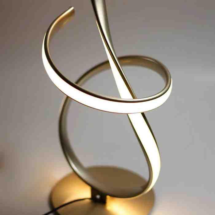 Ainhoa LED Table Lamp - Gold or Silver