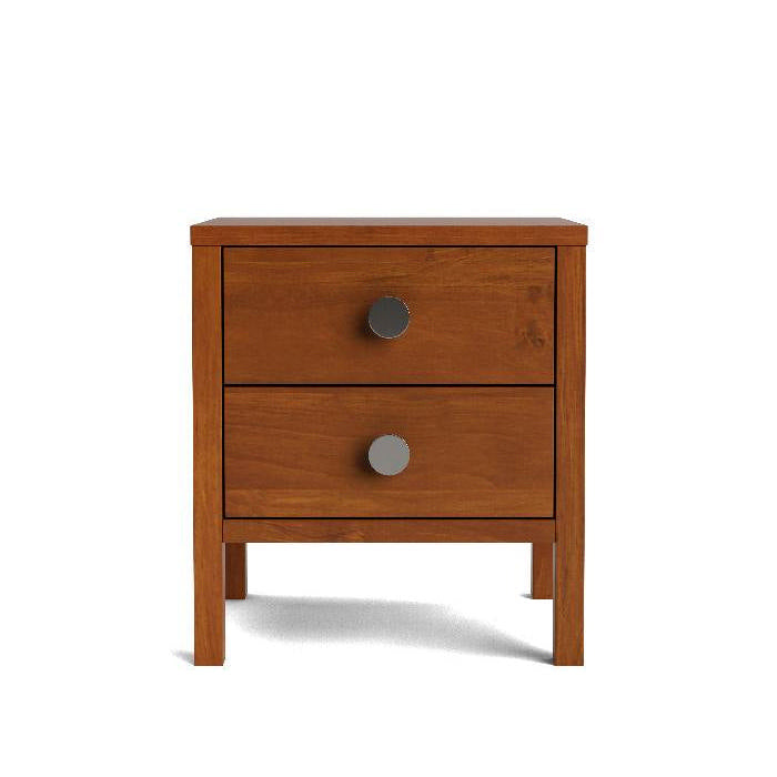 Andes 2 Drawer bedside - Pine