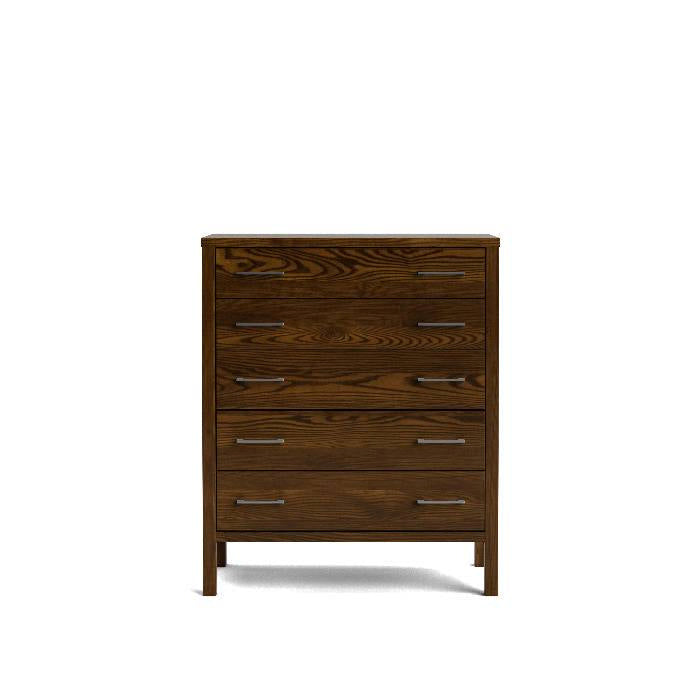 Andes 5 Drawer Tallboy - Ash