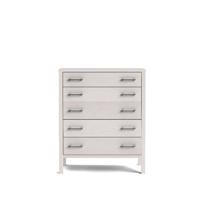 Andes 5 Drawer Tallboy - Ash