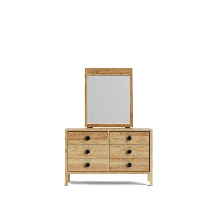 Andes 6 Drawer Dresser - Ash