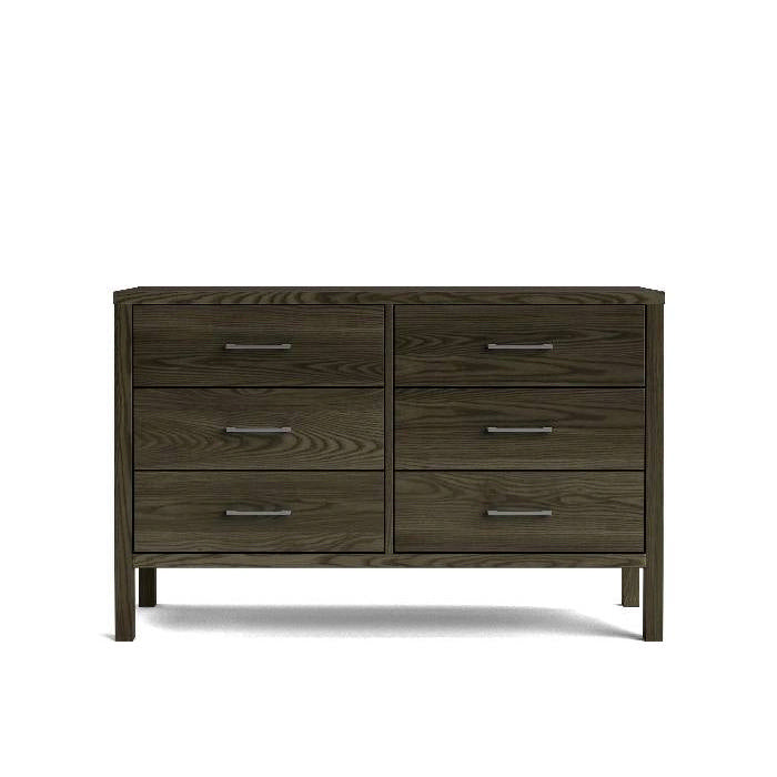 Andes 6 Drawer Lowboy - Ash