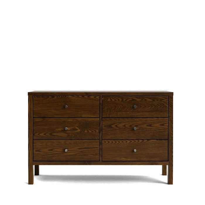 Andes 6 Drawer Lowboy - Ash