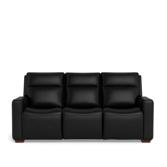 La - Z - Boy Cary Power Reclining 3 Seater Sofa - Premium Jersey Leather - Paulas Home & Living