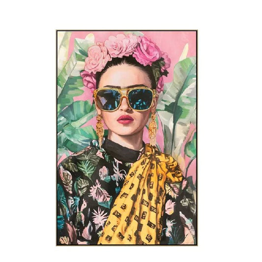 Contemporary Frida Canvas Wall Art