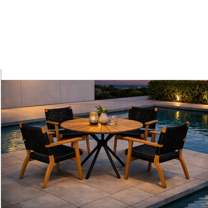 Gemini Outdoor Dining Chair - Teak