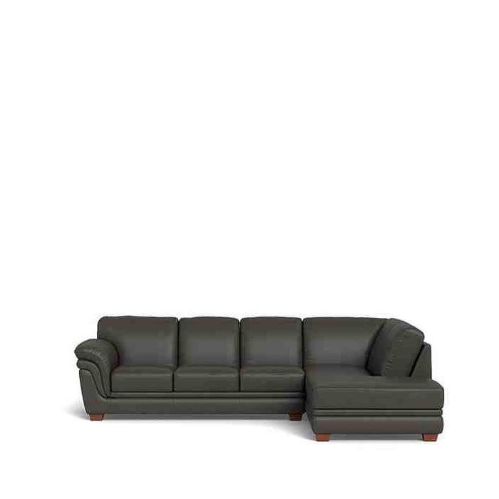 Demi 3 Seater with RHF Corner Chaise in Leather