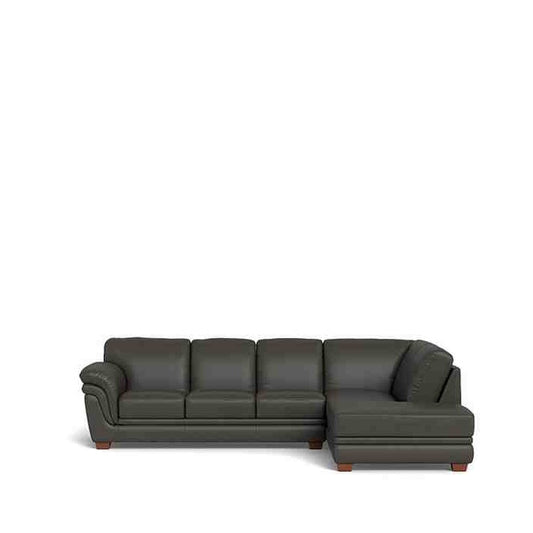 Demi 3 Seater with RHF Corner Chaise in Leather