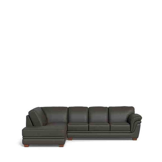 Demi 3 Seater with LHF Corner Chaise in Leather