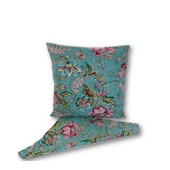 Blue Vintage Floral Cushion