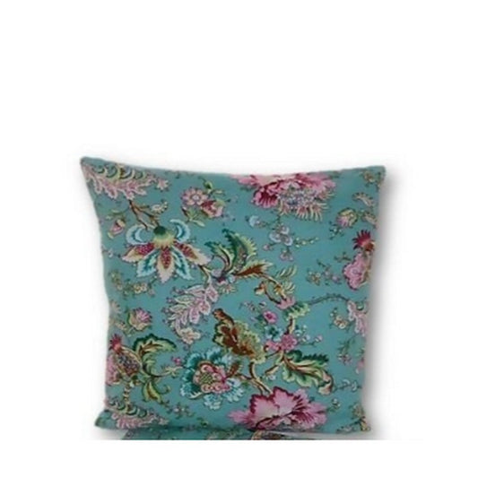 Blue Vintage Floral Cushion