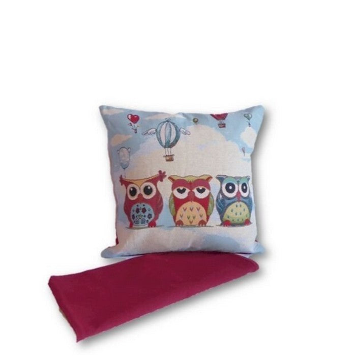 Owls and Balloons Cushion