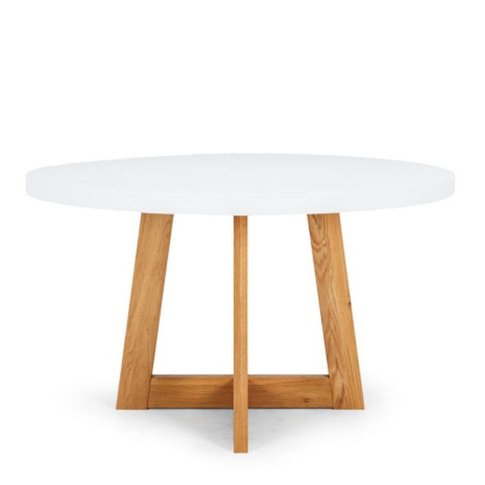 Echo Concrete Dining Table 1300dia - Sits 4-6