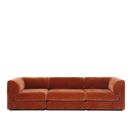 Harmony Modular 3 Seater - Rust