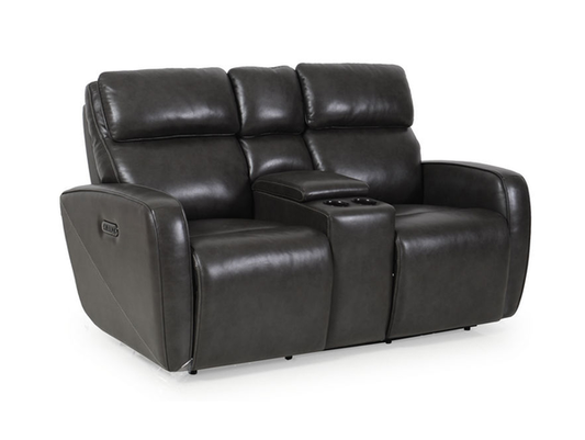 Dallas Twin Power Reclining 2.5 Seater w/console1