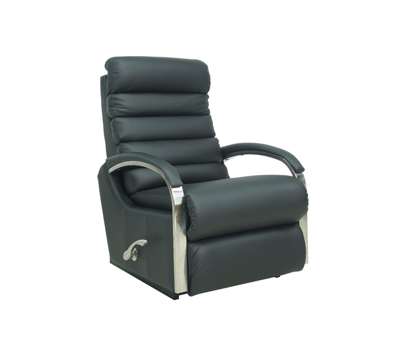 Anika - Chrome Rocker Recliner w/adjustable Headrest1