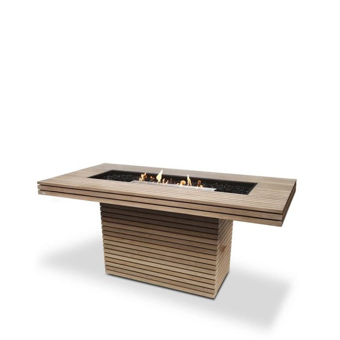 Ecosmart Fire: Gin 90 Bar + XL900 Burner  TEAK