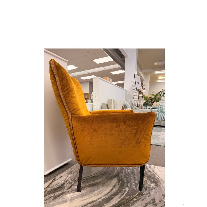 Hugo Steel Armchair - Simply Stunning