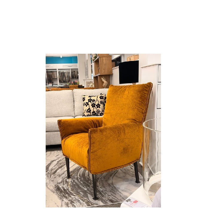 Hugo Steel Armchair - Simply Stunning