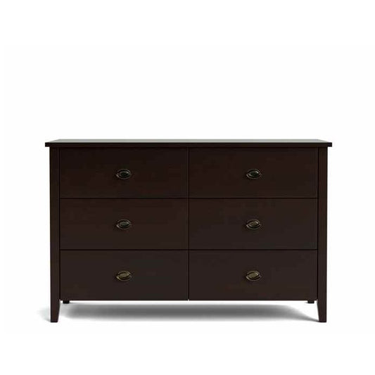 Ivydale Lowboy 6 Drawer - Pine