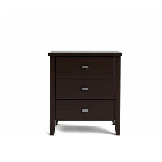 Ivydale Bedside 3 Drawer Wide - Pine