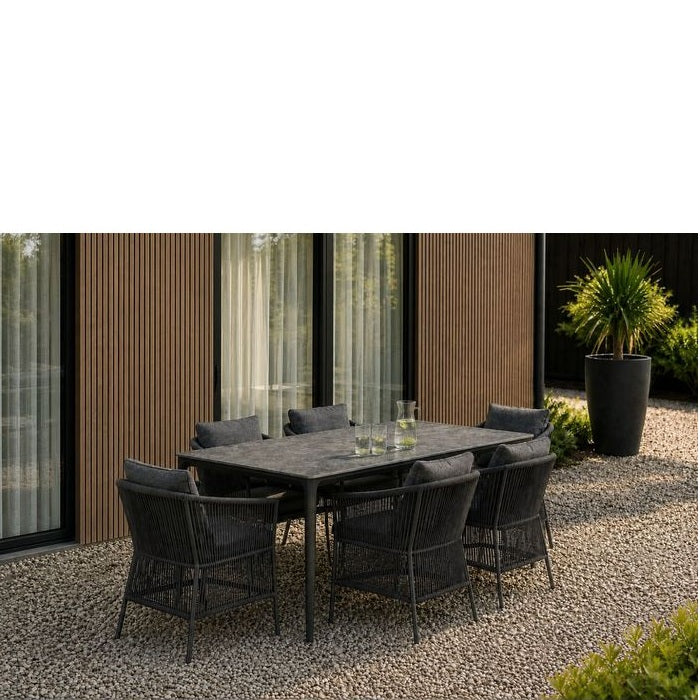 Jade Outdoor Dining Table 1800sq - Ceramic Top