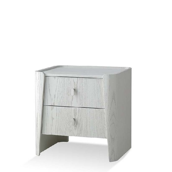 Elegant 2 Dr Bedside - Grey/White or Black