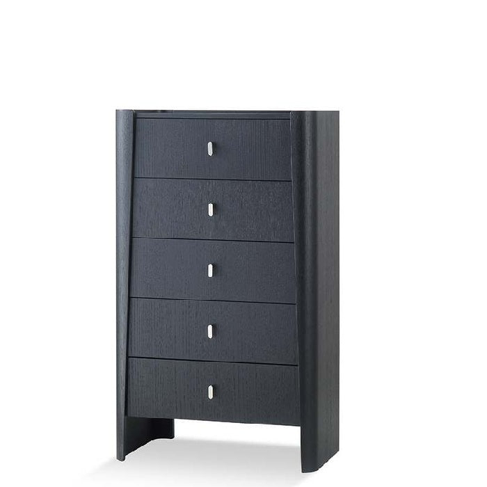 Elegant 5 Dr Tallboy - Grey/White or Black