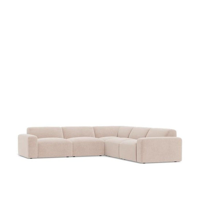 Malone 5 Piece Modular Corner Suite in Fabric