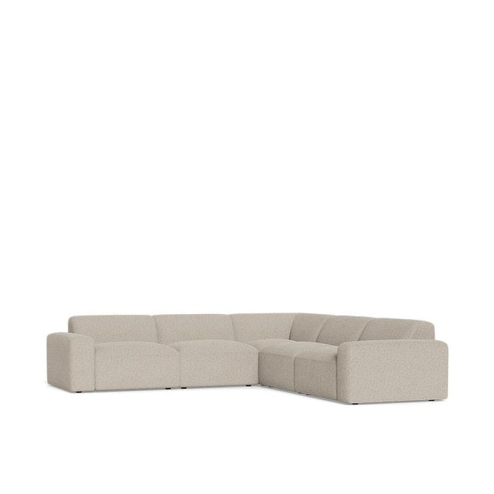 Malone 5 Piece Modular Corner Suite in Fabric