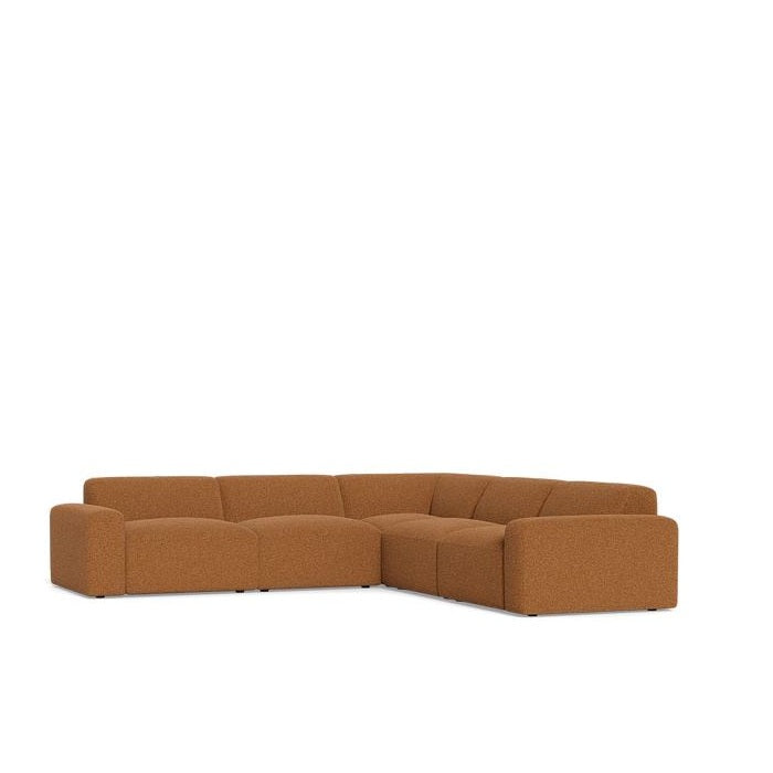 Malone 5 Piece Modular Corner Suite in Fabric
