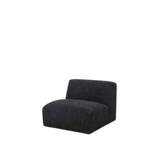 Malone Modular 1 Seater Armless Chair in Fabric
