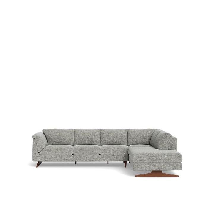 Nash 3 Seater with LHF or RHF Corner Chaise in Fabric - Paulas Home & Living