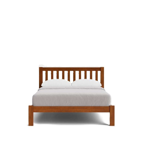 Portland Slatframe with Slatted Headboard - Double to Super King