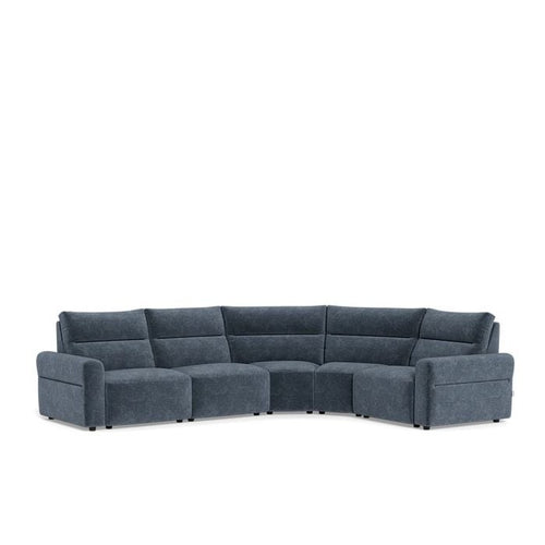 La - Z - Boy Sedona 5 Piece Corner Power Reclining Modular - Paulas Home & Living