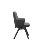 Stressless Dining Chair - Bay Low Back with Arms - (Batick Grey)