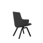 Stressless Dining Chair - Bay Low Back with Arms - (Batick Grey)