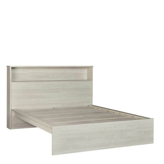 Atlas Slatframe Bed with Storage Headboard - Double to King