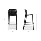 Abuso Outdoor Barstool 750sh - (Stackable) - Paulas Home & Living