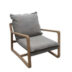 Acer Lounge Chair - Dark Grey - Paulas Home & Living