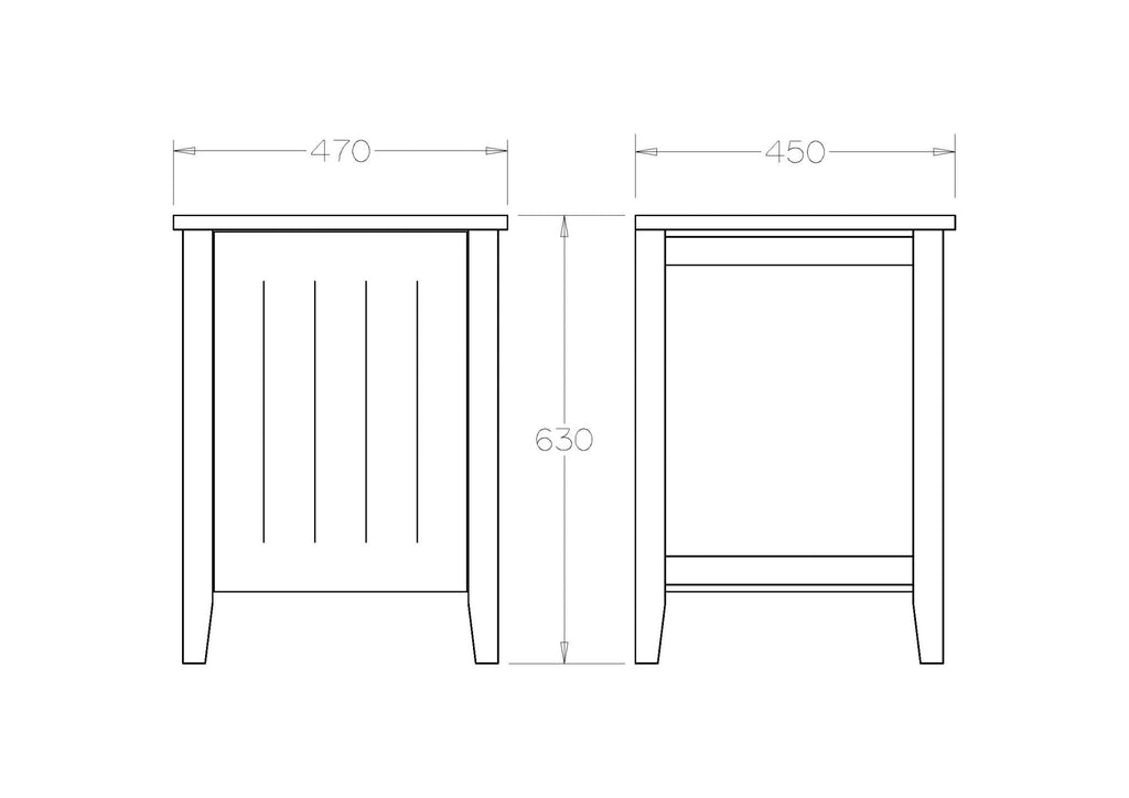 Adventure Bedside 1 Door - Paulas Home & Living