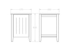 Adventure Bedside 1 Door - Paulas Home & Living