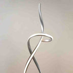 Ainhoa LED Floor Lamp - Silver - Paulas Home & Living