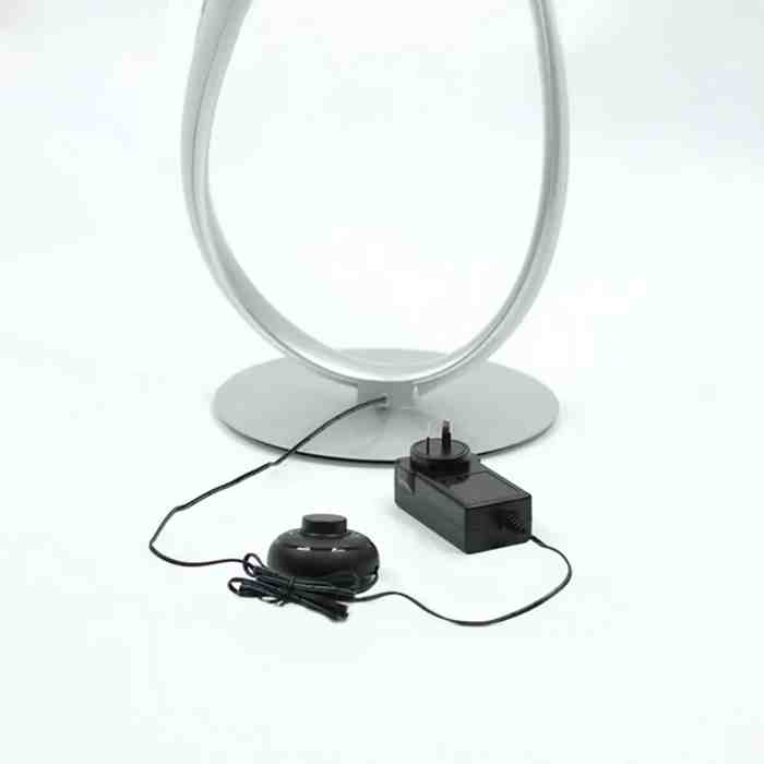 Ainhoa LED Floor Lamp - Silver - Paulas Home & Living