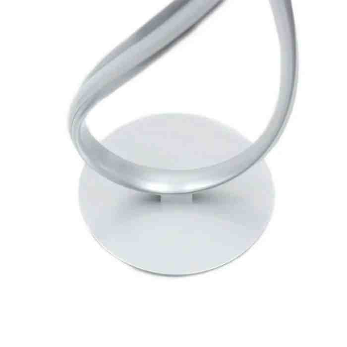 Ainhoa LED Floor Lamp - Silver - Paulas Home & Living