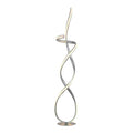 Ainhoa LED Floor Lamp - Silver - Paulas Home & Living