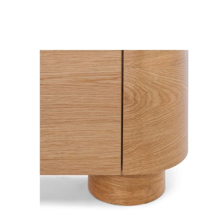 Akita Bar Cabinet - Oak Top - 1100h - Paulas Home & Living