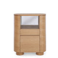 Akita Bar Cabinet - Oak Top - 1100h - Paulas Home & Living