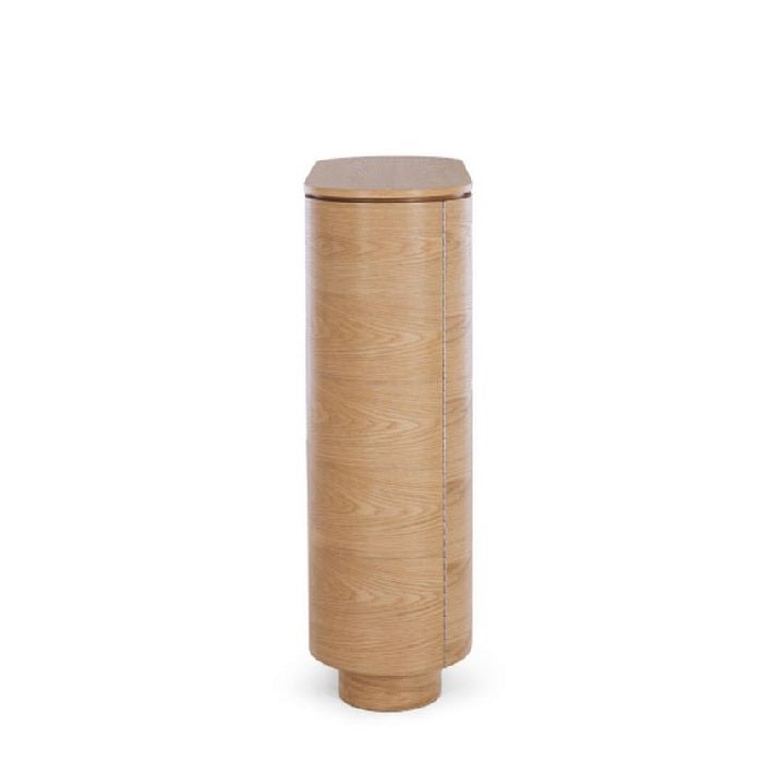 Akita Bar Cabinet - Oak Top - 1100h - Paulas Home & Living